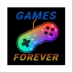 games forever Posters and Art